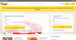 Desktop Screenshot of idtshop.com
